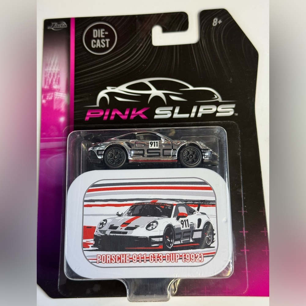 Jada Pink Slips PORSCHE 911 GT3 CUP (992)